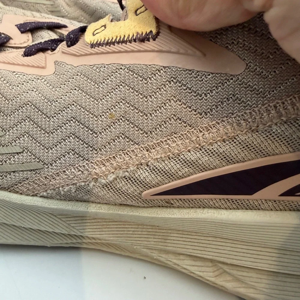 Altra Experience Wild Womens 11 Trail Running Shoes Tan Purple ALOA85QD923